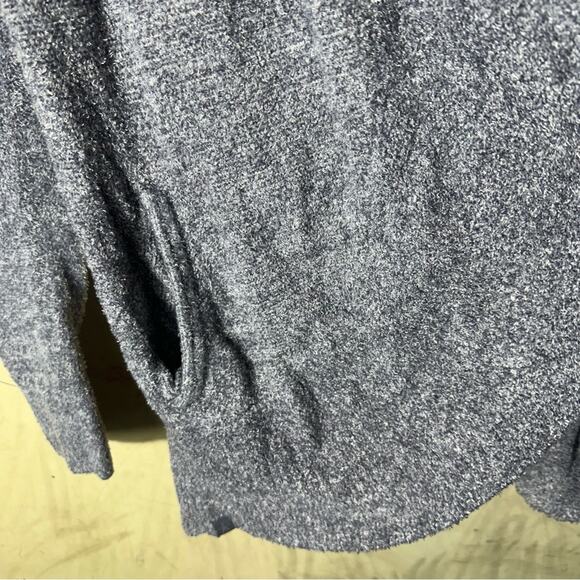 Barefoot Dreams CozyChic Lite Circle Cardi in Smokey Blue Size XS/S - Picture 9 of 10